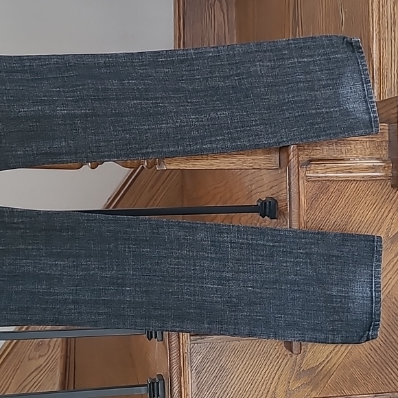 7 for all mankind Straight Leg Dark Gray Jeans - Picture 7 of 10